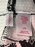 Xhilaration Graphic Silver Casual Skirt Size L - photo 4