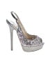 Jimmy Choo Silver Heels Size EU 37 - photo 1