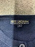St. John Blue Cardigan Size 12 - photo 7