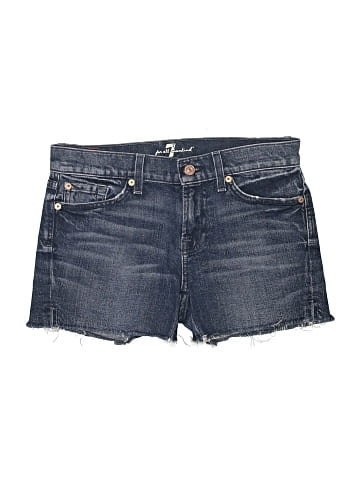 7 For All Mankind Denim Shorts (view 1)