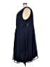 Roaman's Solid Blue Cocktail Dress Size 32W - photo 5