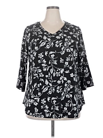 D&Co. 3/4 Sleeve Blouse (view 1)