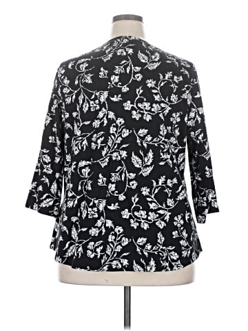 D&Co. 3/4 Sleeve Blouse (view 2)