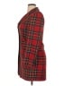 Faconnable Plaid Red Coat Size 14 - photo 5