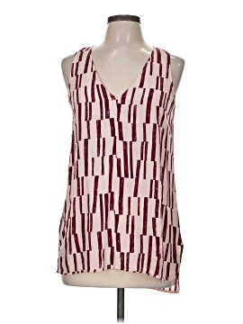 Vince. Sleeveless Silk Top (view 1)
