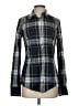 J.Crew Plaid Green Long Sleeve Button-Down Shirt Size 4 (tall) - photo 1