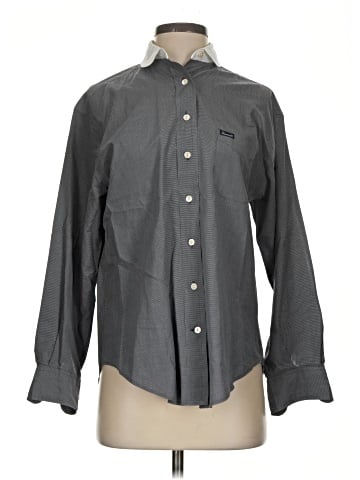Faconnable Long Sleeve Button-Down Shirt (view 1)