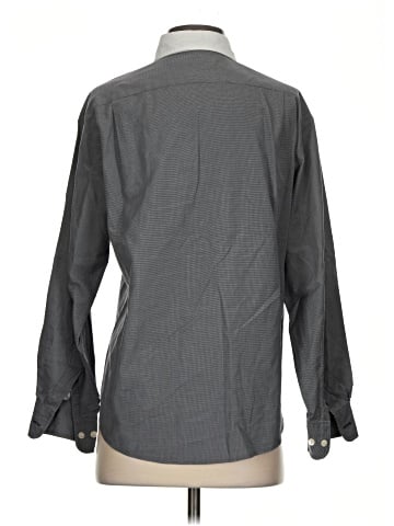 Faconnable Long Sleeve Button-Down Shirt (view 2)