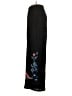 Curations 100% Viscose Floral Black Casual Pants Size S - photo 5