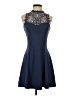 Alya Hearts Blue Cocktail Dress Size XS - photo 1
