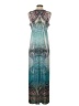One World Paisley Teal Casual Dress Size S - photo 2