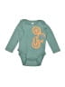 Tea 100% Cotton Graphic Teal Long Sleeve Onesie Size 6-9 mo - photo 1