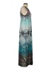 One World Paisley Teal Casual Dress Size S - photo 4