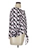 Cato 100% Polyester Purple 3/4 Sleeve Blouse Size XL - photo 4