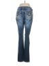 Vanity 100% Cotton Hearts Blue Jeans Size 28 waist - photo 2