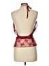 Unbranded Burgundy Sleeveless Top Size L - photo 2