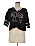 Charlotte Russe 100% Polyester Black 3/4 Sleeve Top Size M - photo 1