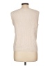 1.State 100% Polyester Ivory Sleeveless T-Shirt Size L - photo 2