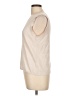1.State 100% Polyester Ivory Sleeveless T-Shirt Size L - photo 5