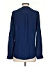 Atmosphere Blue Long Sleeve Blouse Size 4 - photo 2