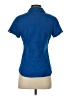 Express Blue Short Sleeve Blouse Size XS - photo 2