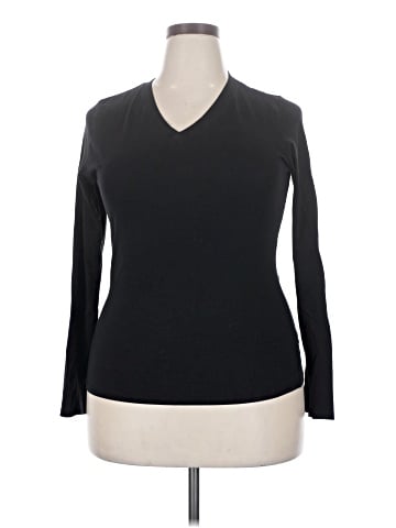 Active Basic Long Sleeve Top (view 1)