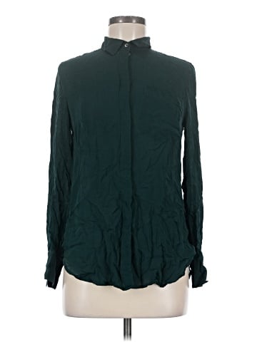 J.Crew Long Sleeve Silk Top (view 1)