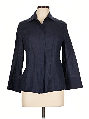 Ellen Tracy 3/4 Sleeve Button-Down Shirt (view 1)