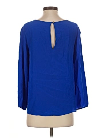 Amanda Uprichard 3/4 Sleeve Silk Top (view 2)