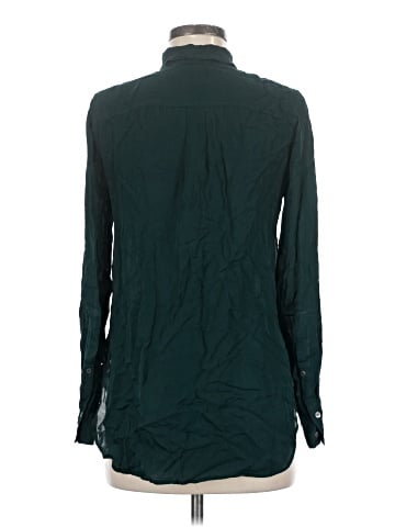 J.Crew Long Sleeve Silk Top (view 2)