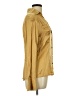 Cache Metallic Gold Long Sleeve Silk Top Size L - photo 4