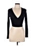 Assorted Brands Black Long Sleeve Top Size L - photo 1