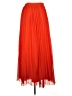 ASOS 100% Polyester Orange Formal Skirt Size 6 - photo 2
