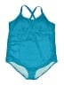 Torrid Chevron-herringbone Teal One Piece Swimsuit Size 4X Plus (4) - photo 1