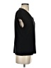 Halogen Black Short Sleeve Top Size S - photo 4