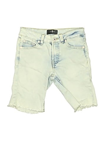 7 For All Mankind Denim Shorts (view 1)