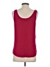 Cleo 100% Polyester Burgundy Sleeveless Top Size XS - photo 2
