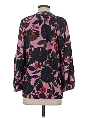 Caslon 3/4 Sleeve Blouse (view 2)