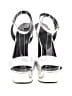 Gucci Metallic Silver Patent Leather Platform Sandals Size EU (IT) 37 / US 7 - photo 2