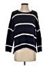 BB Dakota Stripes Blue Pullover Sweater Size S - photo 1