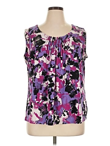 Jones Studio Sleeveless Blouse (view 1)