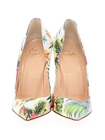 Christian Louboutin Leather Pigalle Follies 100mm Pumps (view 2)