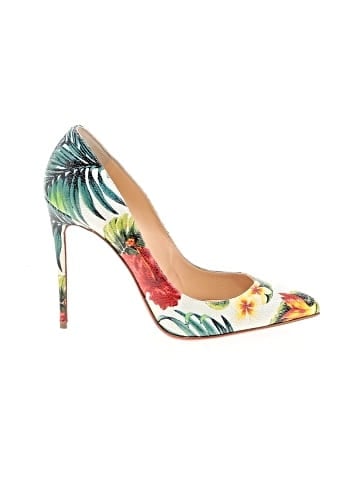 Christian Louboutin Leather Pigalle Follies 100mm Pumps (view 1)