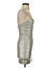 Herve Leger Metallic Silver Cocktail Dress Size XS - photo 4