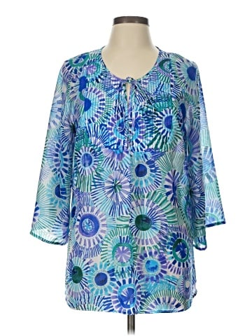 Fashion Bug 3/4 Sleeve Blouse (view 1)