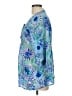 Fashion Bug 100% Polyester Blue 3/4 Sleeve Blouse Size L - photo 5