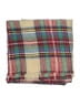 Unbranded Plaid Teal Brown Scarf One size - photo 2