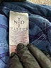 Not Your Daughter's Jeans Solid Blue Jeggings Size 18 - photo 4