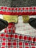 Caslon Houndstooth Red Casual Pants Size 4 - photo 7