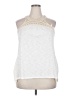 Mossimo Supply Co. Ivory Sleeveless Blouse Size XXL - photo 1